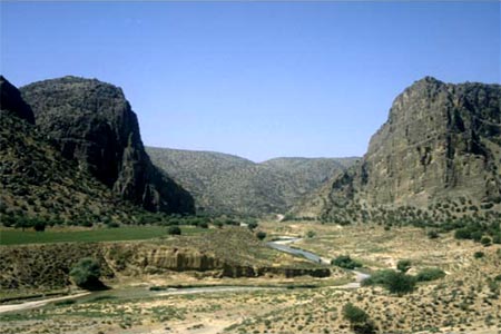 La gorge Tang-i Bulaghi.